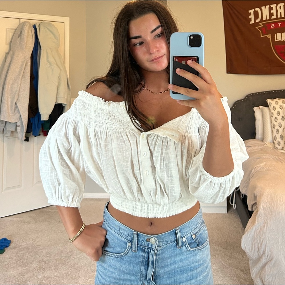 worn once free people top